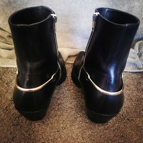 Celine Paris zipped cavalry men's boot, US 10.5 - Picture 4 of 8